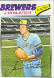 1977 Topps Baseball Cards      604     Jim Slaton
